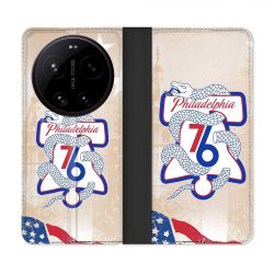Housse Cuir Portefeuille Pour Xiaomi 17 Ultra Basket Philadelphia 76ers