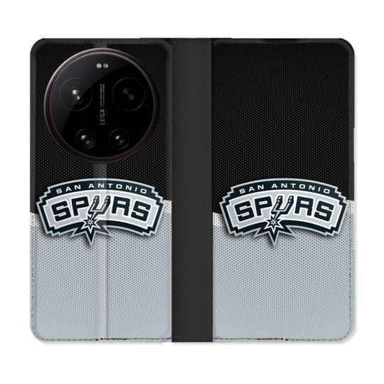 Housse Cuir Portefeuille Pour Xiaomi 17 Ultra Basket San Antonio Spurs