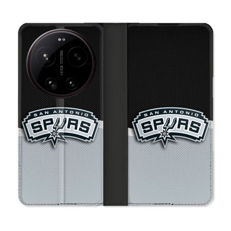 Housse Cuir Portefeuille Pour Xiaomi 17 Ultra Basket San Antonio Spurs
