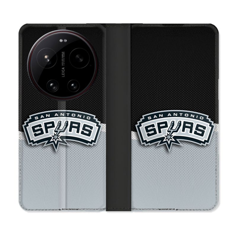 Housse Cuir Portefeuille Pour Xiaomi 17 Ultra Basket San Antonio Spurs