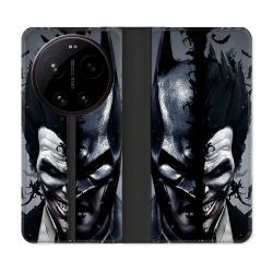Housse Cuir Portefeuille Pour Xiaomi 17 Ultra Batman Joker