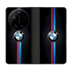 Housse Cuir Portefeuille Pour Xiaomi 17 Ultra BMW Logo
