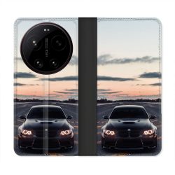 Housse Cuir Portefeuille Pour Xiaomi 17 Ultra BMW Serie