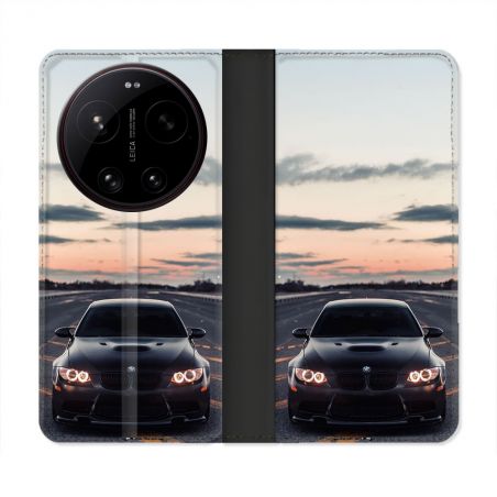 Housse Cuir Portefeuille Pour Xiaomi 17 Ultra BMW Serie