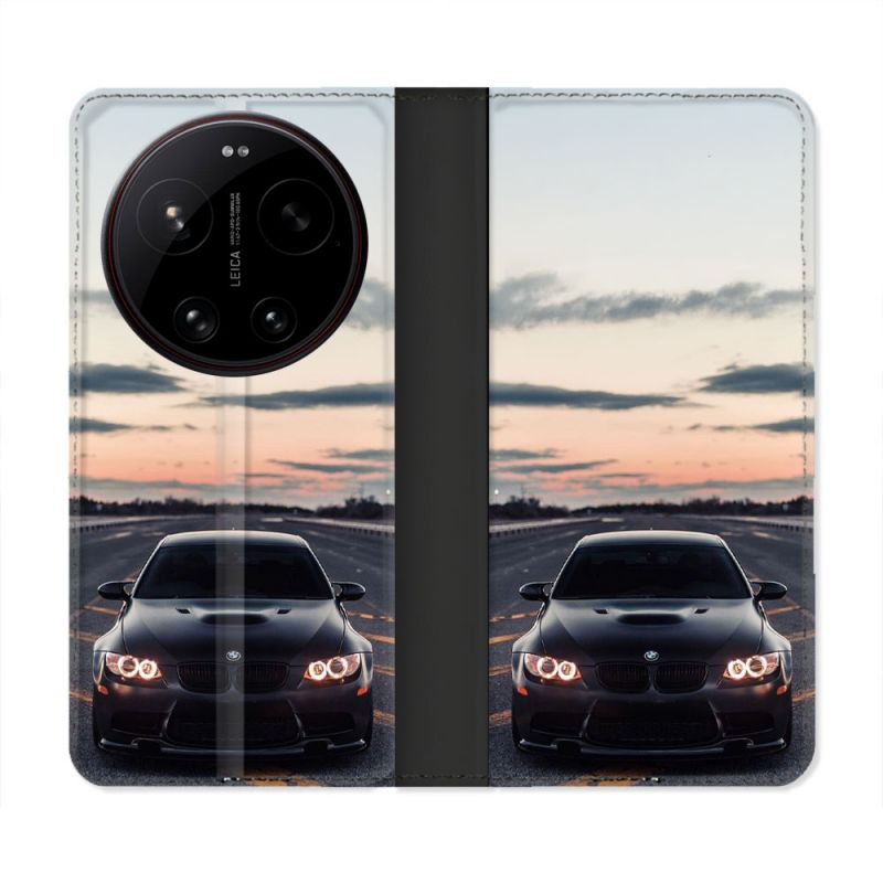 Housse Cuir Portefeuille Pour Xiaomi 17 Ultra BMW Serie