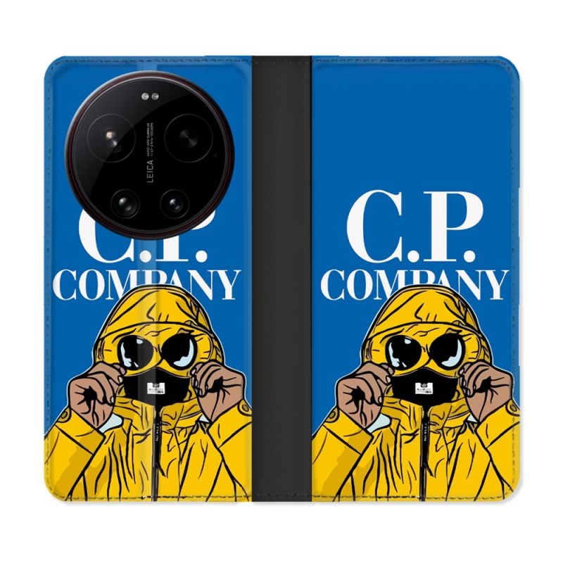 Housse Cuir Portefeuille Pour Xiaomi 17 Ultra CP Company