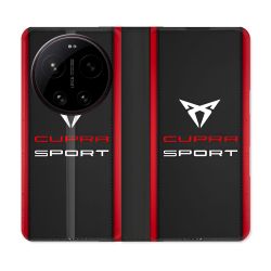 Housse Cuir Portefeuille Pour Xiaomi 17 Ultra Cupra