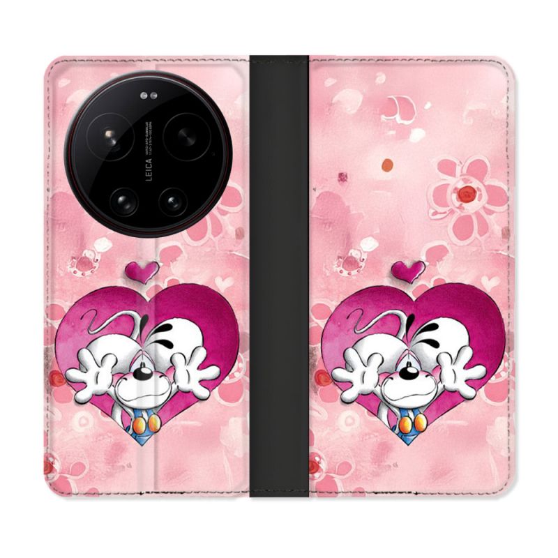 Housse Cuir Portefeuille Pour Xiaomi 17 Ultra Didll Love