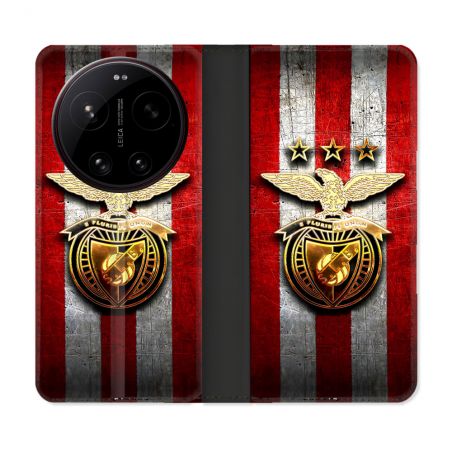 Housse Cuir Portefeuille Pour Xiaomi 17 Ultra Foot Benfica