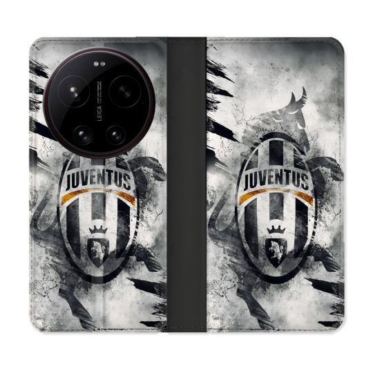 Housse Cuir Portefeuille Pour Xiaomi 17 Ultra Foot Juventus Turin