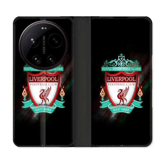 Housse Cuir Portefeuille Pour Xiaomi 17 Ultra Foot Liverpool