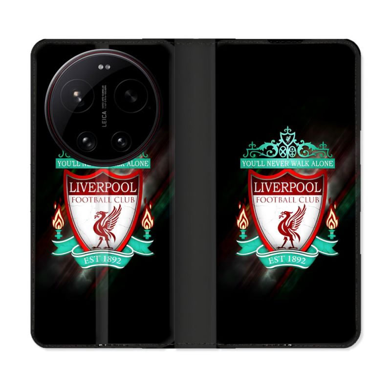 Housse Cuir Portefeuille Pour Xiaomi 17 Ultra Foot Liverpool