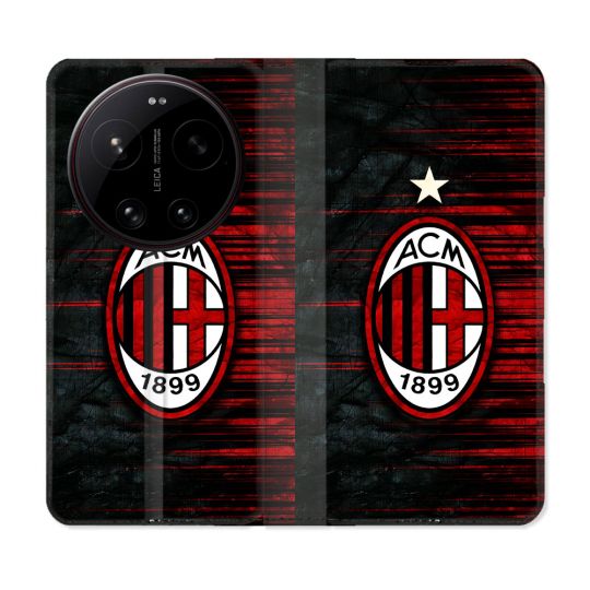 Housse Cuir Portefeuille Pour Xiaomi 17 Ultra Foot Milan AC