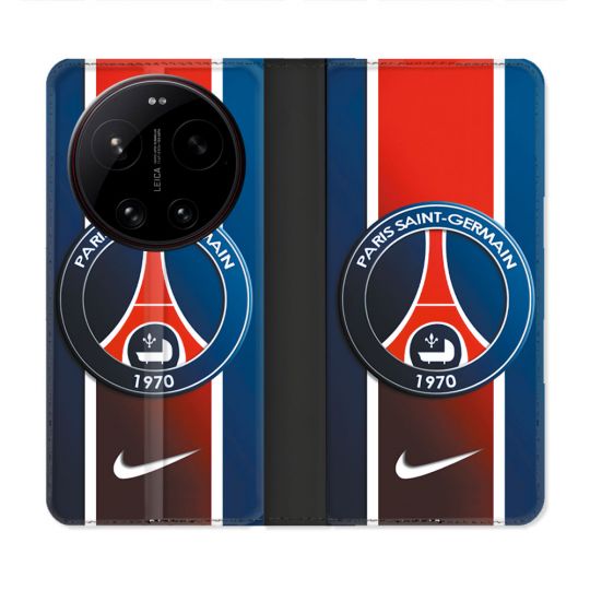 Housse Cuir Portefeuille Pour Xiaomi 17 Ultra Foot PSG 1970