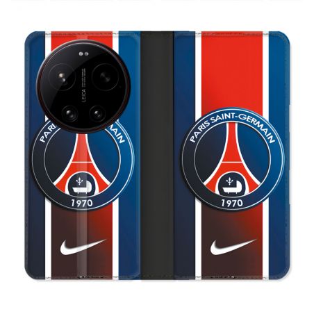 Housse Cuir Portefeuille Pour Xiaomi 17 Ultra Foot PSG 1970