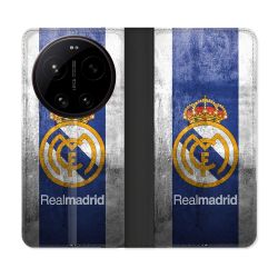 Housse Cuir Portefeuille Pour Xiaomi 17 Ultra Foot Real Madrid