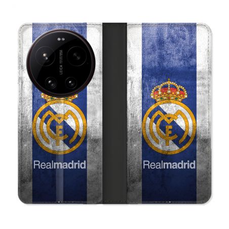 Housse Cuir Portefeuille Pour Xiaomi 17 Ultra Foot Real Madrid