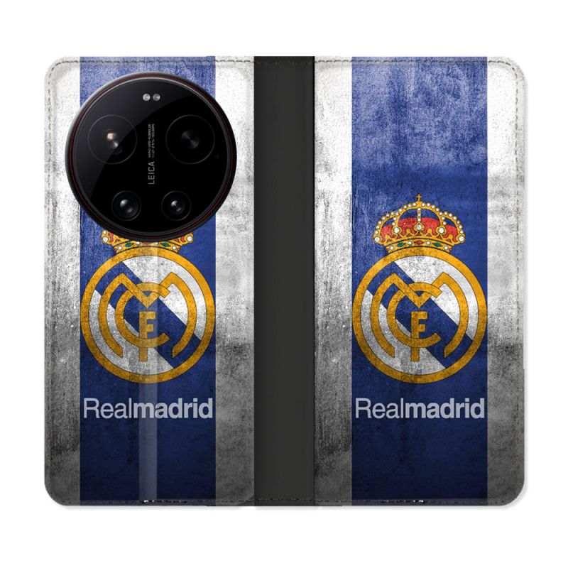 Housse Cuir Portefeuille Pour Xiaomi 17 Ultra Foot Real Madrid