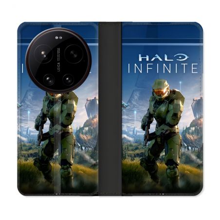 Housse Cuir Portefeuille Pour Xiaomi 17 Ultra Halo