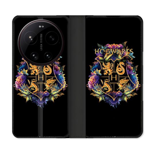 Housse Cuir Portefeuille Pour Xiaomi 17 Ultra Harry Potter Hogwarts