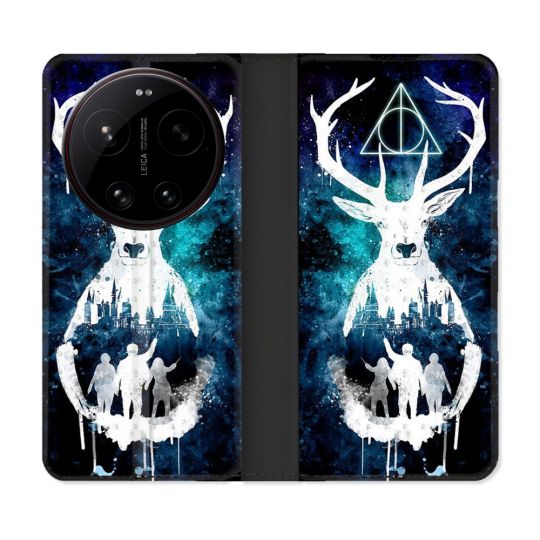 Housse Cuir Portefeuille Pour Xiaomi 17 Ultra Harry Potter Patronome