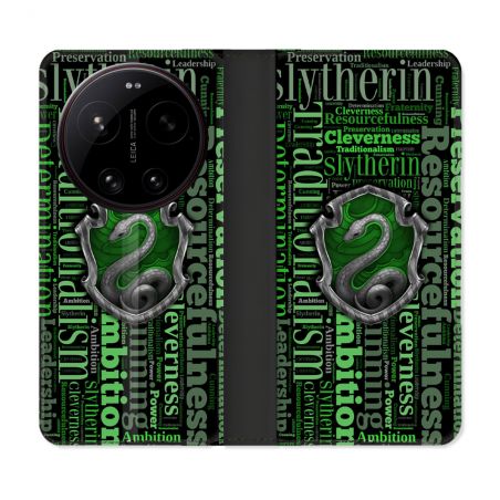Housse Cuir Portefeuille Pour Xiaomi 17 Ultra Harry Potter Serpentar