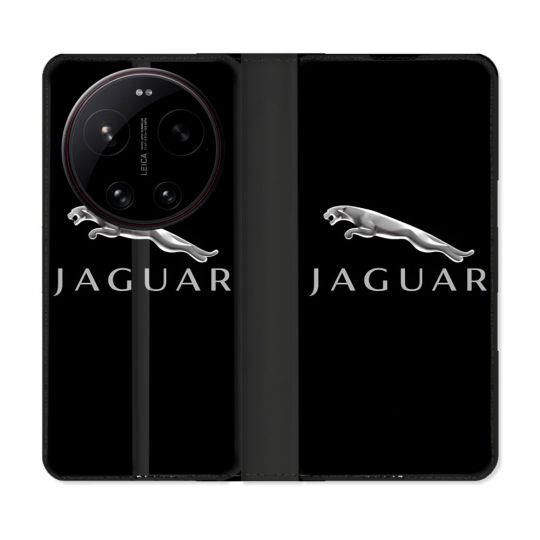Housse Cuir Portefeuille Pour Xiaomi 17 Ultra Jaguar