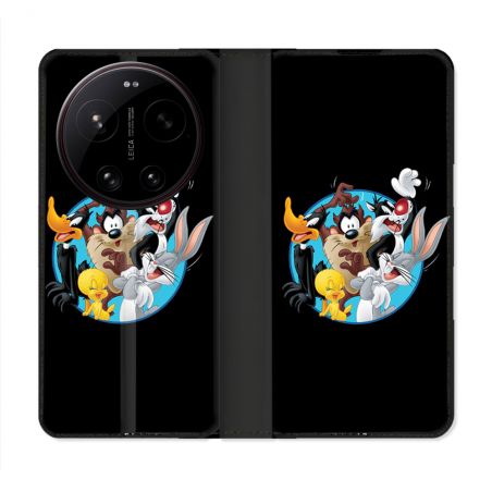 Housse Cuir Portefeuille Pour Xiaomi 17 Ultra Looney Tunes