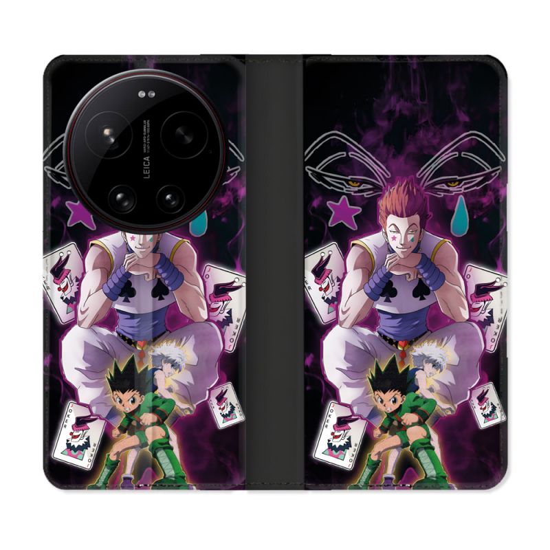 Housse Cuir Portefeuille Pour Xiaomi 17 Ultra Manga Hunter X Hunter Hisoka