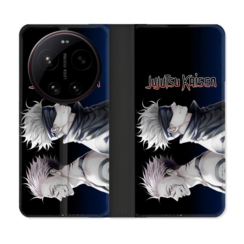 Housse Cuir Portefeuille Pour Xiaomi 17 Ultra Manga Jujutsu Kaisen