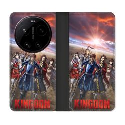 Housse Cuir Portefeuille Pour Xiaomi 17 Ultra Manga Kingdom Affiche