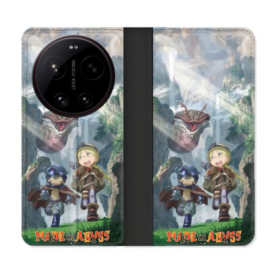 Housse Cuir Portefeuille Pour Xiaomi 17 Ultra Manga Made In Abyss Affiche