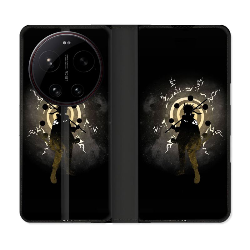 Housse Cuir Portefeuille Pour Xiaomi 17 Ultra Manga Naruto Sage