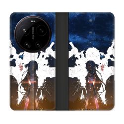 Housse Cuir Portefeuille Pour Xiaomi 17 Ultra Manga SAO sword Art Online Asuna