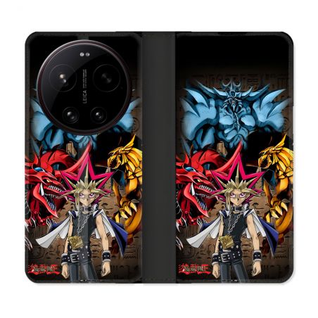 Housse Cuir Portefeuille Pour Xiaomi 17 Ultra Manga Yu Gi Oh
