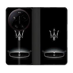 Housse Cuir Portefeuille Pour Xiaomi 17 Ultra Maserati