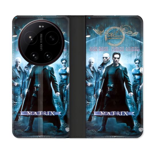 Housse Cuir Portefeuille Pour Xiaomi 17 Ultra Matrix Affiche