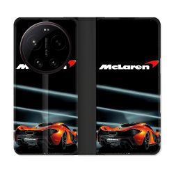Housse Cuir Portefeuille Pour Xiaomi 17 Ultra Mc Laren