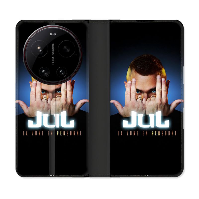 Housse Cuir Portefeuille Pour Xiaomi 17 Ultra Musique Jul Signe