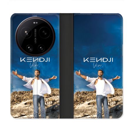 Housse Cuir Portefeuille Pour Xiaomi 17 Ultra Musique Kendji