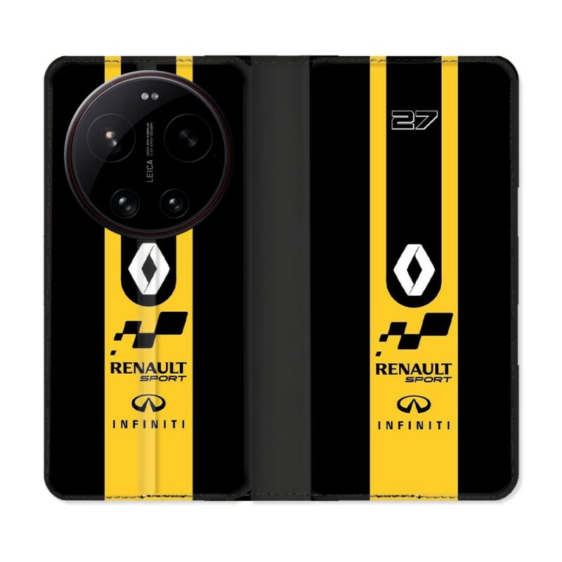 Housse Cuir Portefeuille Pour Xiaomi 17 Ultra Renault