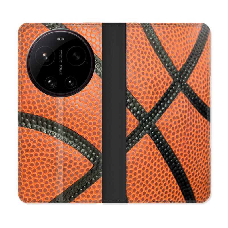 Housse Cuir Portefeuille Pour Xiaomi 17 Ultra Sport Ballon Basket