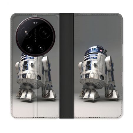 Housse Cuir Portefeuille Pour Xiaomi 17 Ultra Star Wars - R2D2
