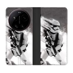Housse Cuir Portefeuille Pour Xiaomi 17 Ultra Star Wars - Trooper