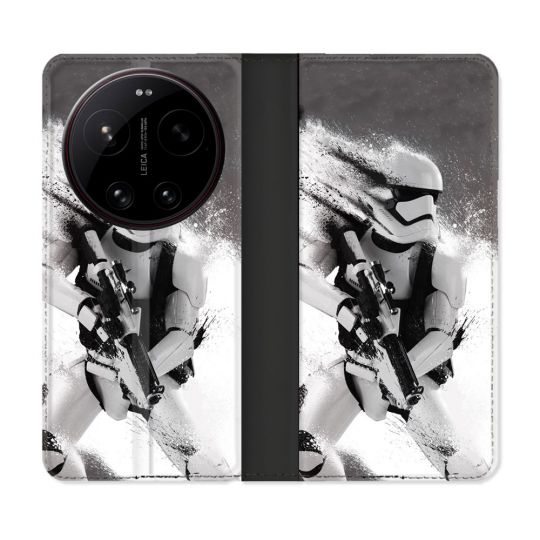 Housse Cuir Portefeuille Pour Xiaomi 17 Ultra Star Wars - Trooper