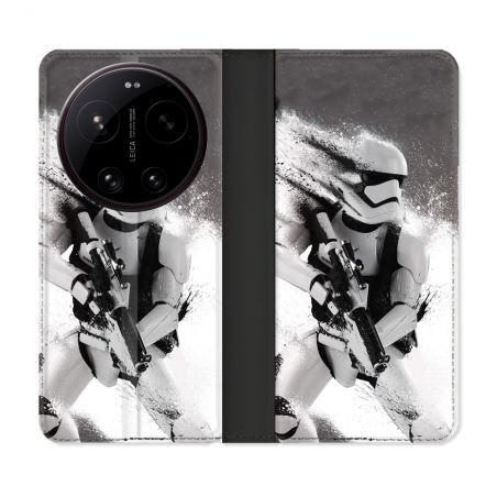 Housse Cuir Portefeuille Pour Xiaomi 17 Ultra Star Wars - Trooper