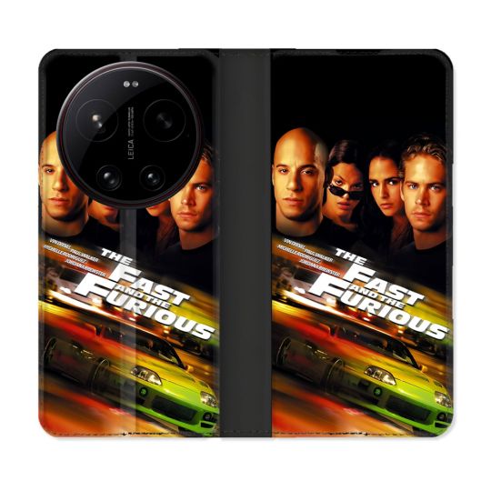 Housse Cuir Portefeuille Pour Xiaomi 17 Ultra The Fast And Furious