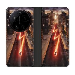 Housse Cuir Portefeuille Pour Xiaomi 17 Ultra The Flash City