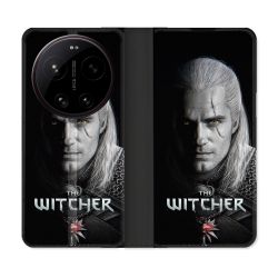 Housse Cuir Portefeuille Pour Xiaomi 17 Ultra The Witcher Noir