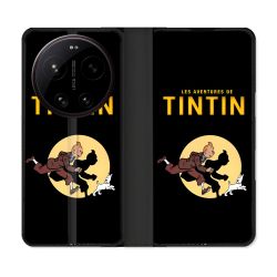 Housse Cuir Portefeuille Pour Xiaomi 17 Ultra Tintin Classique
